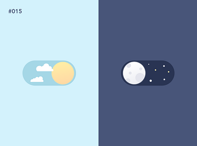 Daily UI 015 - On/Off Switch daily ui 015 dailyui dailyui015 dailyuichallenge dark mode flat design light mode onoff switch onoffswitch switch button ui design ux design