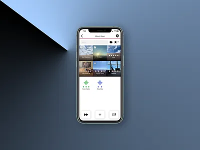 Image Feature Design app app design flat minimal mobile