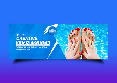 Free Swimming Facebook Page Design design download mockup facebook page free illustration logo mockup premium mockup psd