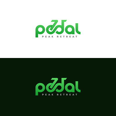 Pedal Peak Logo Design branding design graphic design logo typography vector