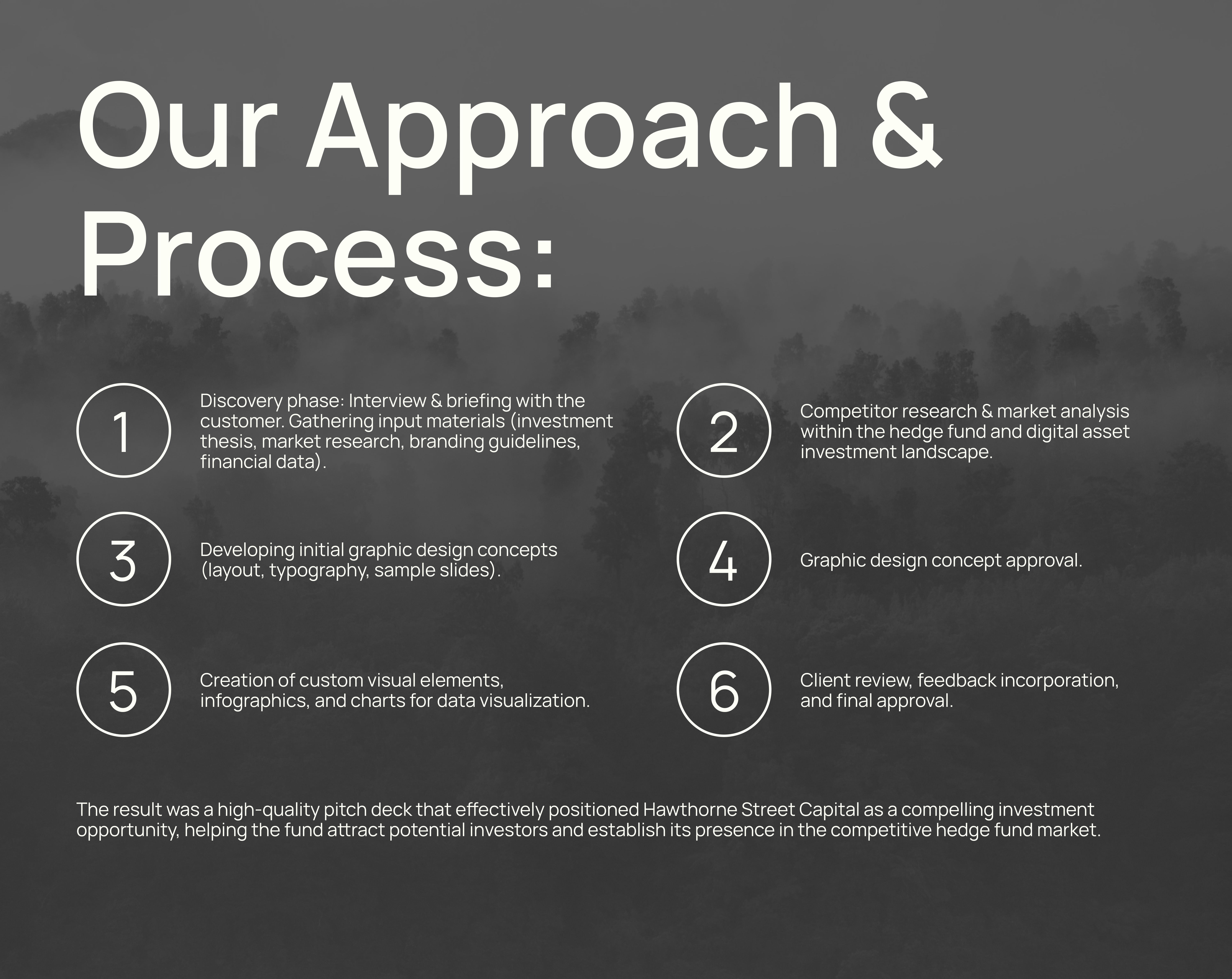 Example of Presentation Design (Up To 10 Slides) 