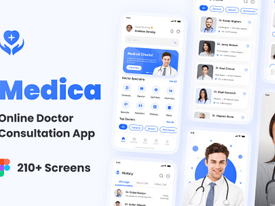 Online Doctor Appointment App UI Kit