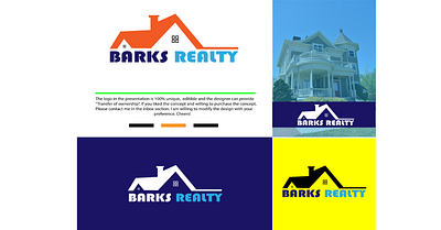 Real Estate Logo Design Presentation 3d branding graphic design logo real estate logo