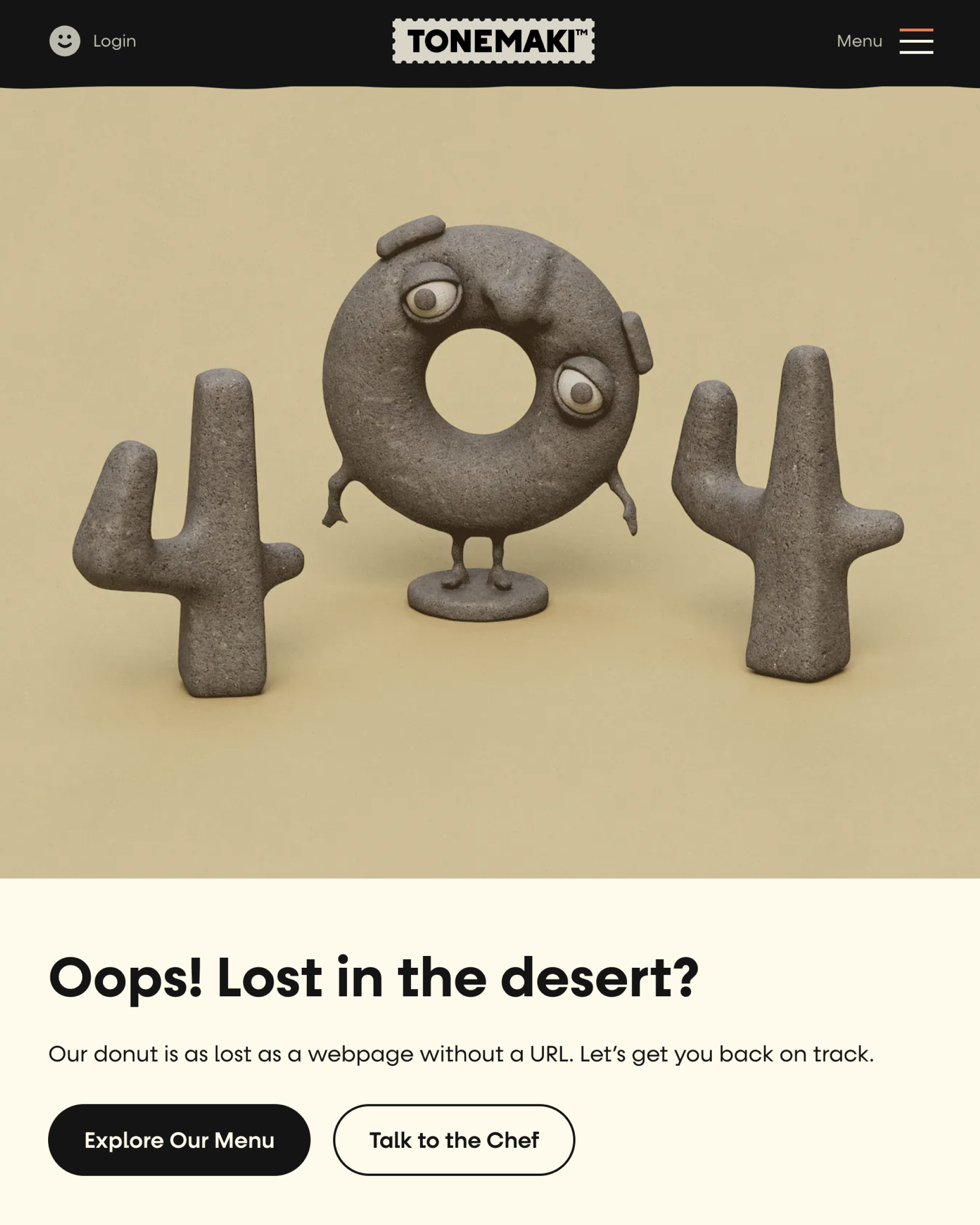404: The Only Page Where Failure is a Feature. 3d interactive design texture