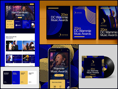 The Wammies — Website design