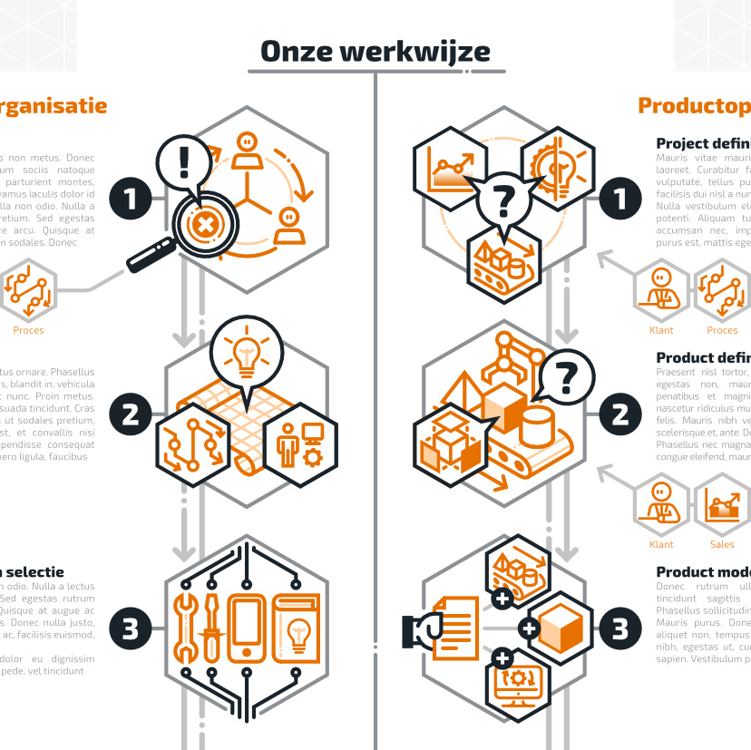 Cadmes infographic & icon design icon design infographic vector illustration