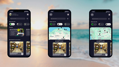 Nomad Stay hotel app ui design ux design