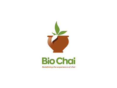 Bio Chai || Redefining the experience of Chai bio branding chai design flat icon illustration logo logo design minimal tea garden type typography ui vector