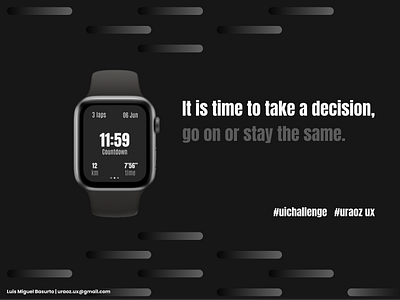 13 | Countdown app design challenge dailyui design luis miguel basurto product design ui uraoz ux user interface widget