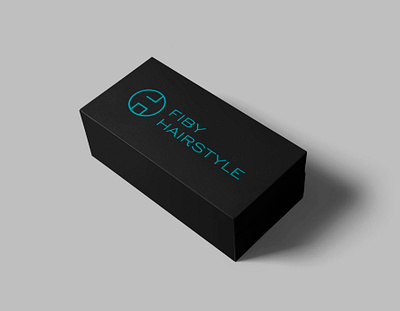 Fiby Hairstyle Visualizations box box design branding cardboard box design logo design package design packaging presentation design
