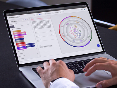 Trendmanager - TRENDONE's Strategic Trendmanagement Tool dashboard design digital tool information visualization innovation macro trends mega trends micro trends online tool radar trend radar ui ux webdesign