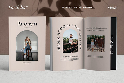 Photography Portfolio branding brochure bussines catalog clean company corporate creative design editorial editorial layout fashion indesign lookbook magazine multipurpose photography pitch portfolio template