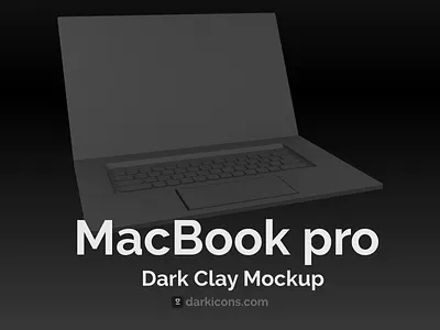 MacBook pro 3D Clay Mockups - Free browser clay clay 3d claymockup darkmode downlaod free freemockup iphone iphonepro macbook mockup macbookpro mackbook