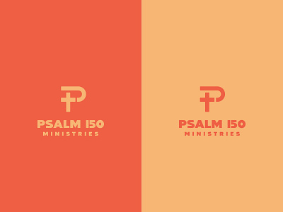 Psalm 150 Ministry Logo branding christ christian christianity church church logo design god jesus logo vector