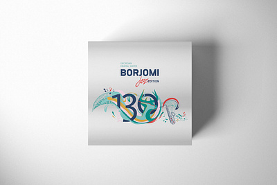 Borjomi presentation box box box design cardboard box package design packaging