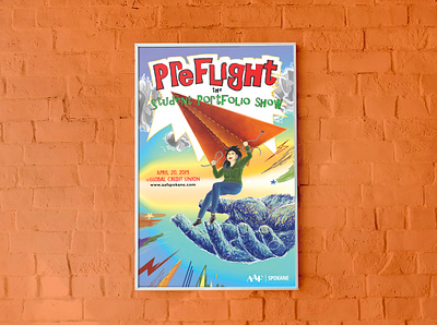 Preflight2019 Poster Makeover illustrator photoshop poster