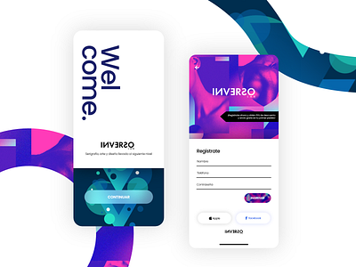 Elegant Inspiration App app branding concept creative creative design design elegant inspiration ui ux
