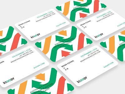 Kloopr Business Cards branding business card design prints