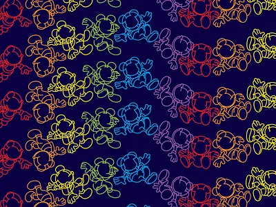 Pride Month adobe illustrator disney disneyland illustration jerrod maruyama vector