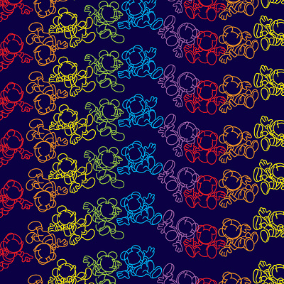 Pride Month adobe illustrator disney disneyland illustration jerrod maruyama vector