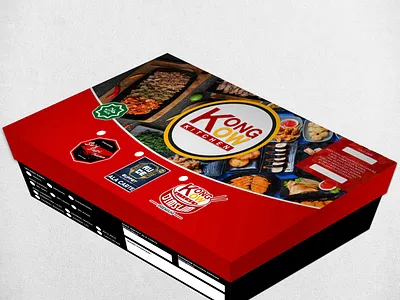 Food Box design illustration