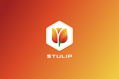 Tulip logo branding crypto crypto logo cryptocurrency design illustration logo logo design vector