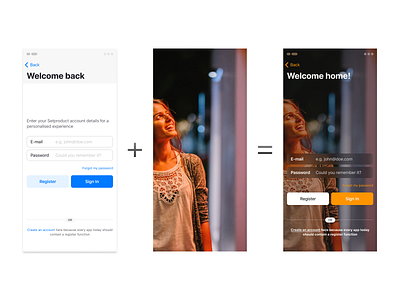 Login Screen Redesign app design email images login screen mobile onboarding password product redesign sign in signup splash screen ui ui design uidesign uiux walkthrough welcome screen