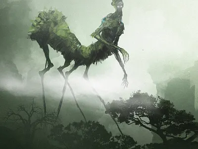 forestgod art background design character design concept art dailydesignchallenge design digital art illustration