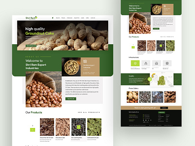 Manufacturing Website Page Wordpress theme banner design homepage interaction landing logo page product typography ui website wordpress theme
