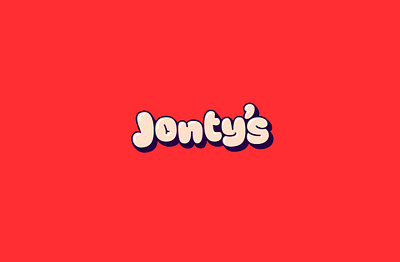 Logo for Jonty's Very Adult Milkshake adult brand classic logotype font design font designer fun branding joke shop logo designer retro logo typography vector