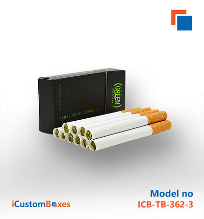 Cannabis Cigarette Packaging blank cardboard cigarette boxes