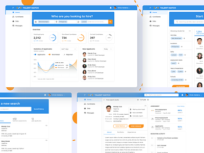 Talent Match app design design design app interface interface design interfaces ui ui ux ui design user experience user interface ux ux design web web design webdesign website