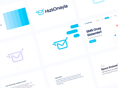 Logo Design: HızlıOnayla blue logo brand brand design brand identity branding branding agency branding concept branding design branding identity check check logo fast fast logo logo logo design logobrand logobranding logodesign logos logotype