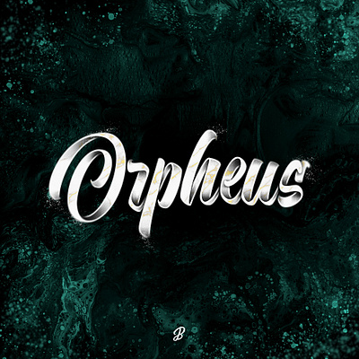 Orpheus art brush brushlettering brushpen concept design handlettering lettering type typography