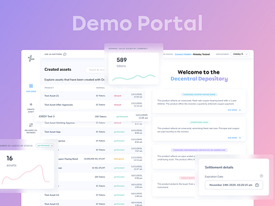 Atpar's Demo Portal app appdesign design figma figmadesign ui ux