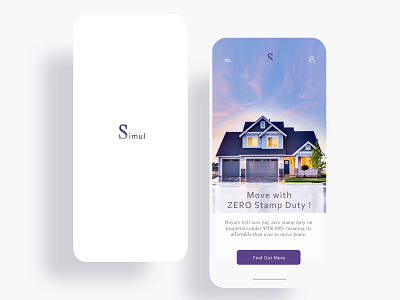 Property Broker Platform- Mobile branding cards ui design house illustrator minimal mobile design mobile first property property management typography ui ux website