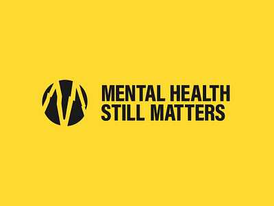 Mental Health Still Matters brand identity branding branding and identity charity creative agency design logo logo design logodesign mental health mental health awareness minimal