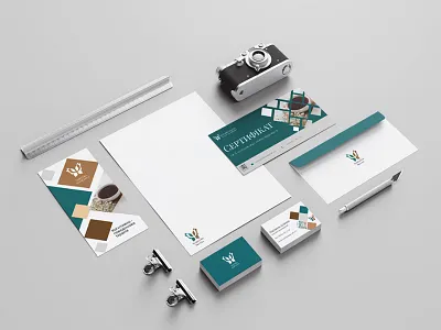 Brand ID for psychologist branding design illustration logo typography