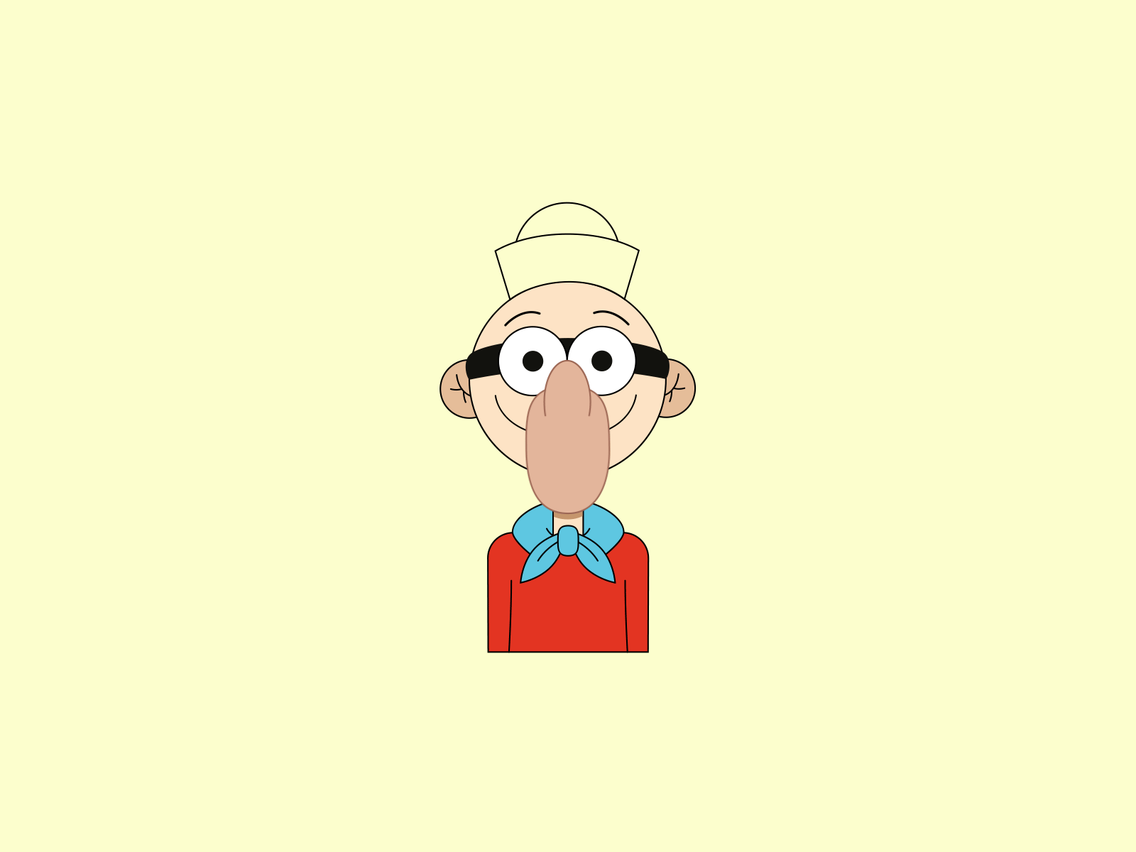 The character Bespectacled animated art cartoon character design gif hero illustration illustrator joysticksnsliders motion design spongebob vector