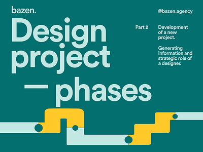 Design Tip - Design Project Phases Part 2 bazen agency daily ui dailyui dailyuichallenge design agency design process design thinking design tip design tips product design ui ui ux ui design uidesign uiux ux ux design