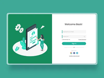 Website Login/Sign-in form form form design forms login login form login page registration form sign in sign up ui ui design uidesign uiux ux uxdesign uxui