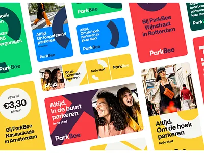 ParkBee | Adverts adverts branding branding design design illustration parkbee parking patterns photography vector