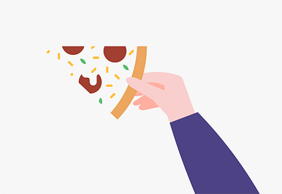 Food Illustration branding design food graphic design illustration minimalistic people