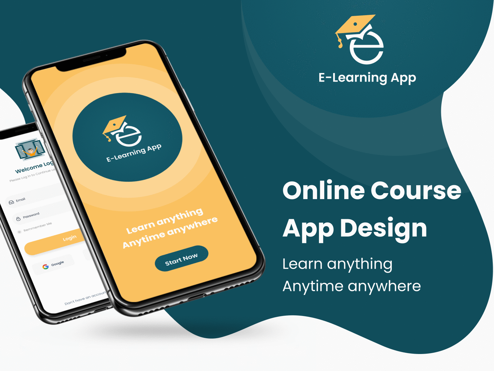 E-learning app appdesign appdesigner appdevelopment educationapp elearningapp onlinecourse onlinecourseapp onlineeducation rentechdigital ui uidesign uiux