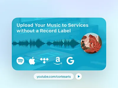 New Video! How to Upload Music to Stream Services amazon ambient apple music beats google lofi music music producer music tutorial musician play record label sound spotify thumbnail tidal tutorial upload youtube youtuber