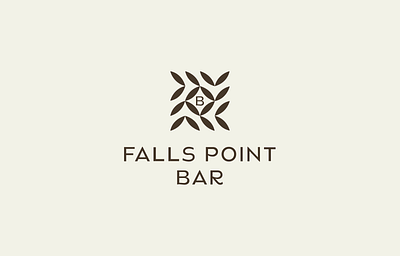 Falls Point Bar branding design designer designinspiration graphicdesign logo logodesign logotype minimal typographic