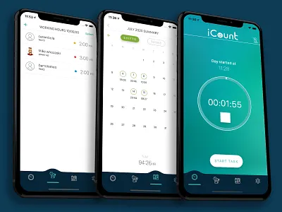 Punchio app app app design branding creative mobile time ux ui