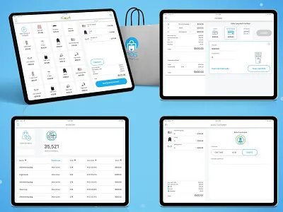 POS app app app design branding creative point of sale store ux ui