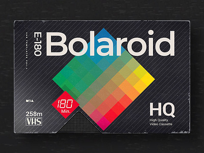 VHS Retro Videocassette Templates vol.1 80`s 80s cover effect label logo mockup photoshop polaroid psd retro retrowave synth synthwave template text vhs video videocassette videotape