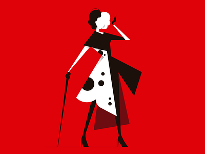 Call me Cruella 101dalmatians cruella disney disney art disneyplus fanart illstration illustrator vector vectorart